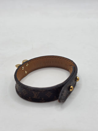 Louis Vuitton Brown LV Monogram Essential V Bracelet