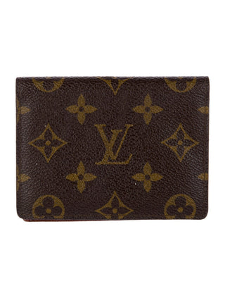 Louis Vuitton Brown 1989 LV Monogram Card Case