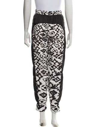 Louis Vuitton Black White LV Monogram Printed Pants S sz