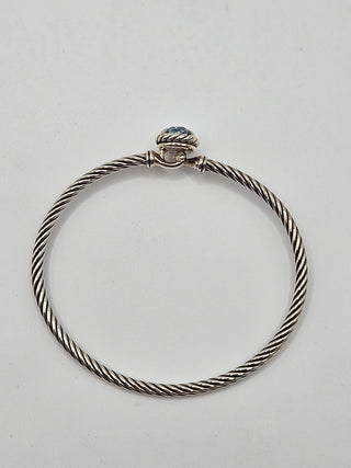 David Yurman Sterling Silver Topaz Petite Châtelaine Bracelet